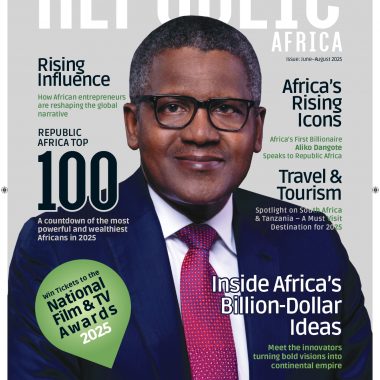 Republic Africa - Aliko Dangote  - June- Aug 2025 Frontcover