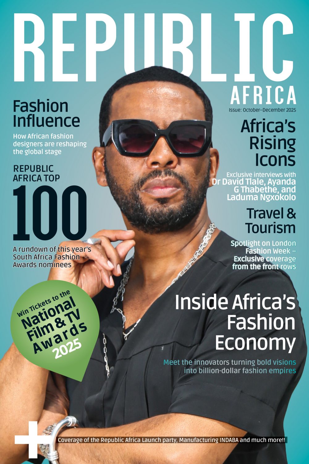 David Tlale - Republic Africa - Oct- Dec 2025 - Frontcover